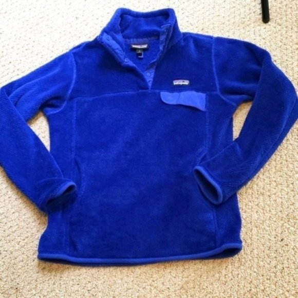 Patagonia Jackets & Blazers - Patagonia Retool Snap Closure Fleece ~ Med X